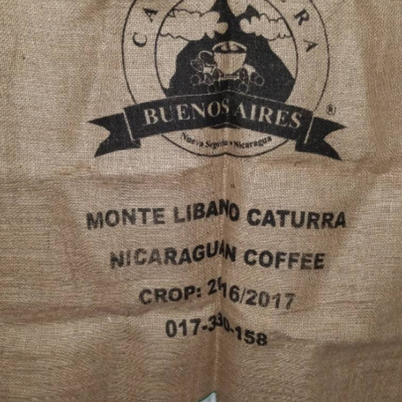 Burlap Coffee Bean Bag  Burlap Sack - Picture 2 of 6